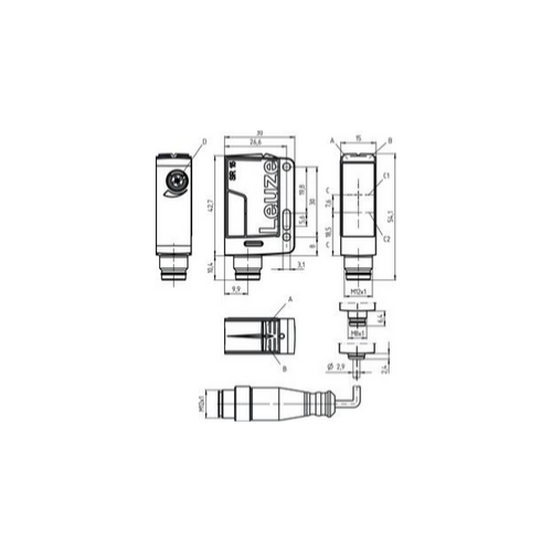 PRK15.XD1/4P‑M12 Leuze VietNam